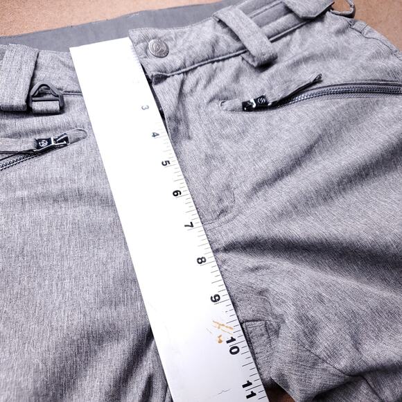 Turbine Ski Snowboard Snow Pants Women S Gray Pockets Vents Technical Outerwear - Picture 6 of 10